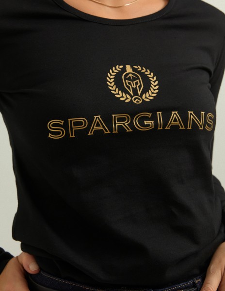Camiseta manga larga negra