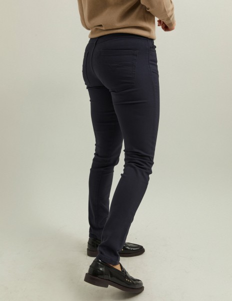 Pantalón chino azul oscuro