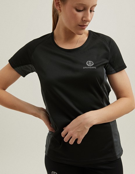 Camiseta de deporte negra