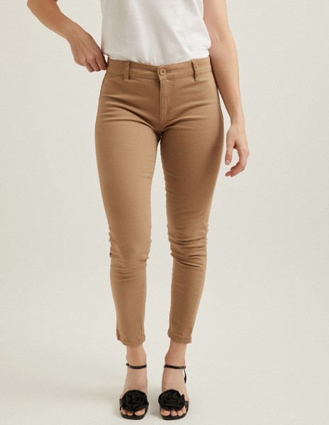 Pantalón largo caqui